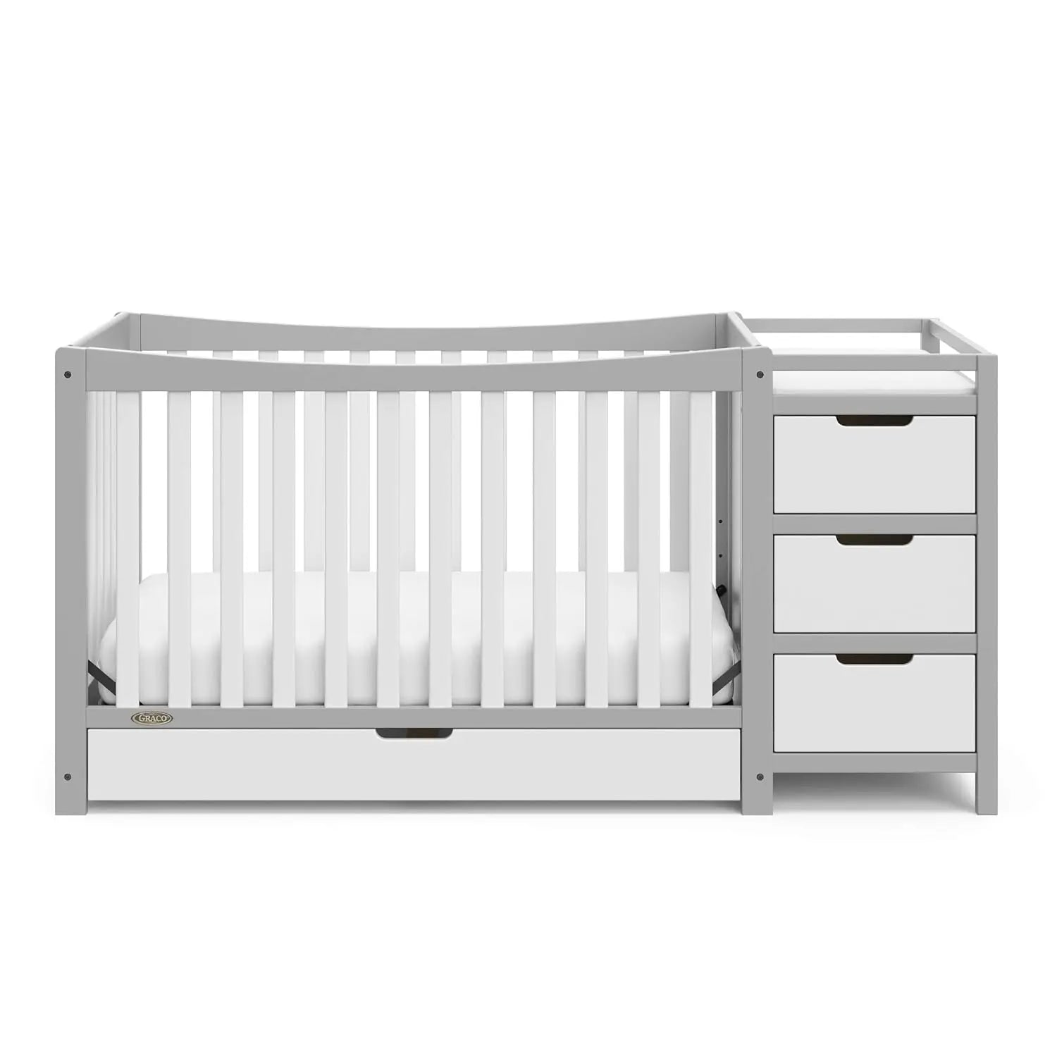 5-In-1 Convertible Crib & Changer