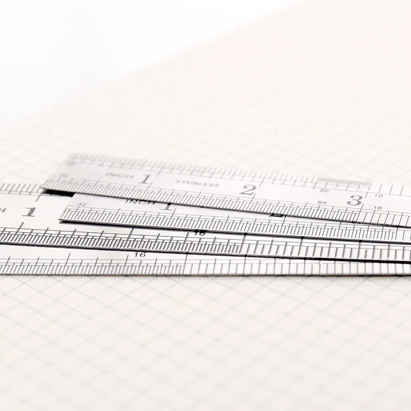 Double Sided Stainless Steel Ruler