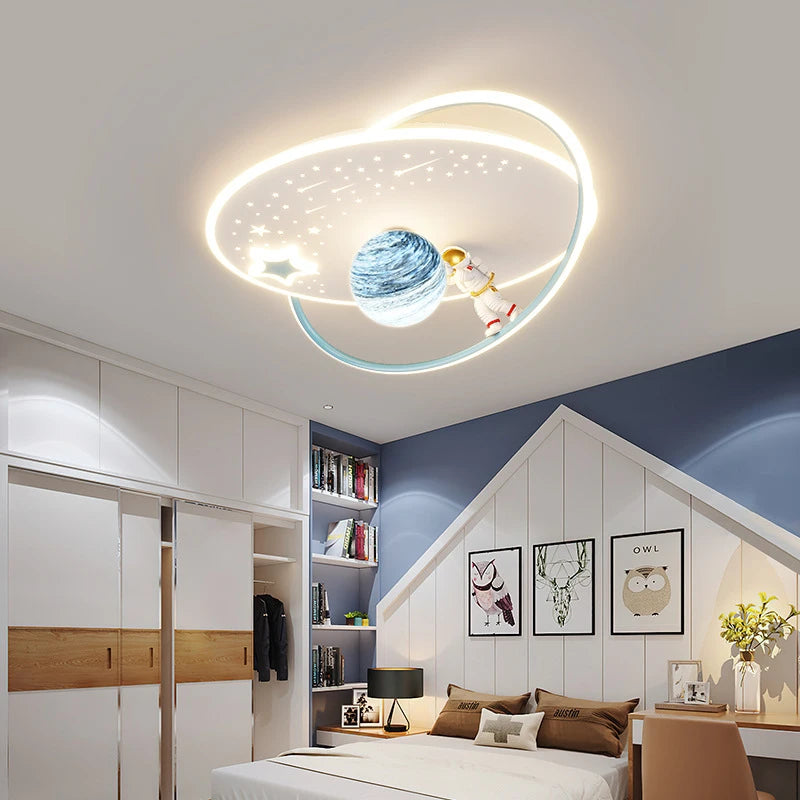 Modern Astronaut Chandelier Lamp