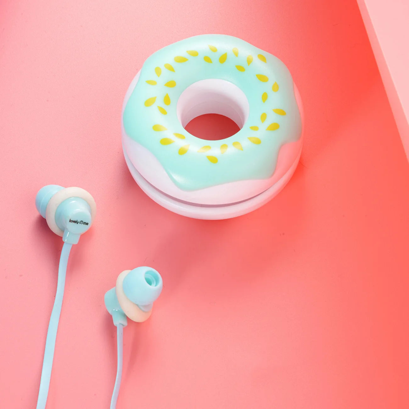 Cute Donuts Stereo Earphones