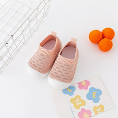 Spring Baby Shoes Mesh Knit Breathable Kid Girls Boys