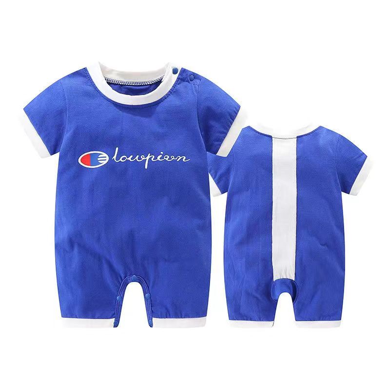 Baby Romper Sport Uniform Infant Kids Cotton Jumpsuit