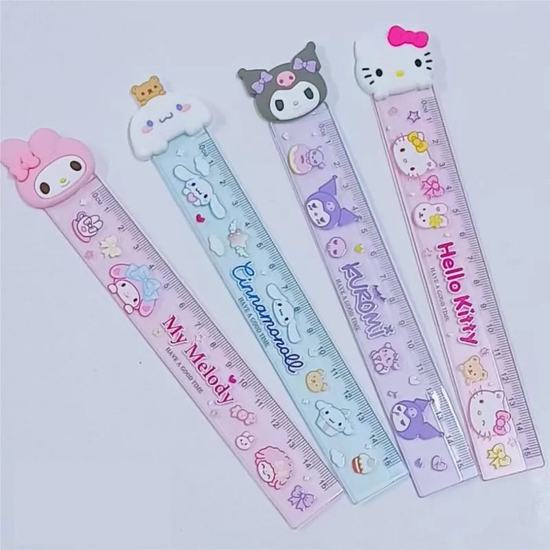 Sanrio Cartoon Bookmark Rulers