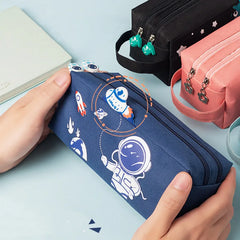 Space Astronaut Portable Pencil Case