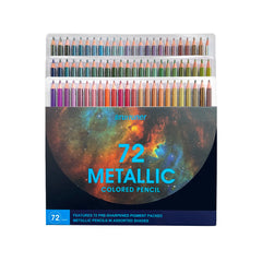 Brutfuner 72Pcs Metallic Colored Pencils