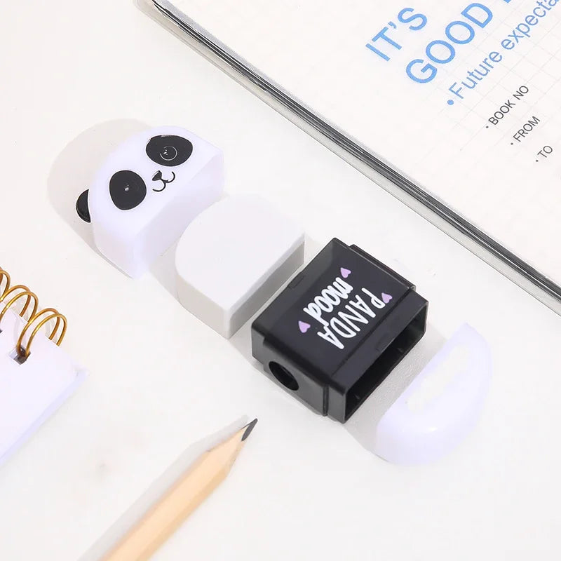 Creative Panda Design Erasers