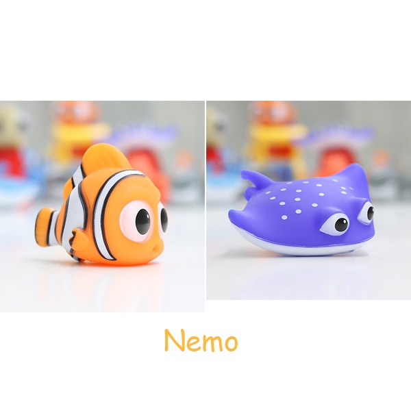 Baby Bath Toys Finding Fish Float Spray Water Squeeze Toys