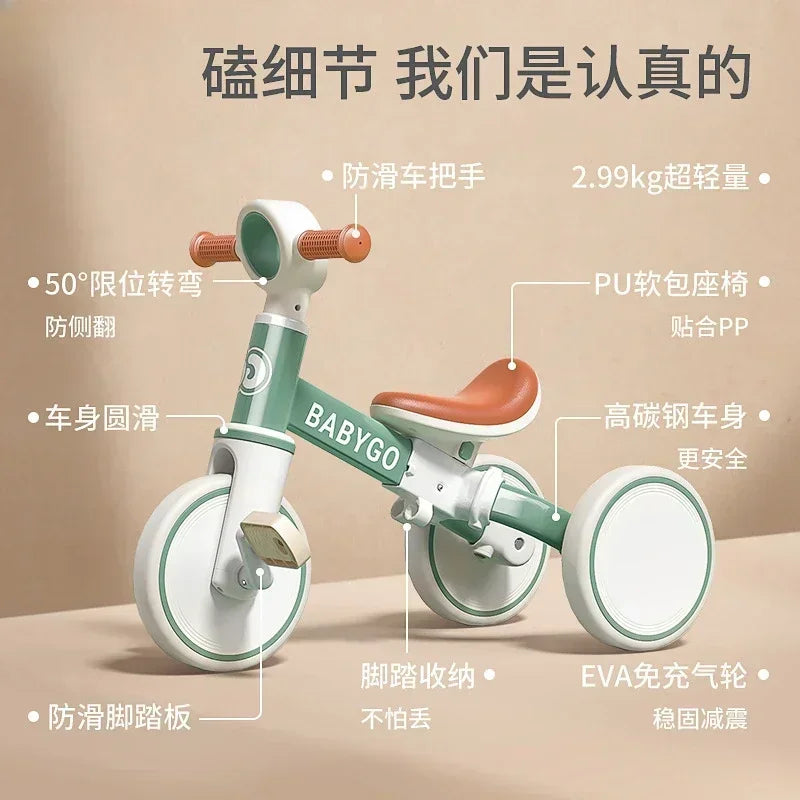 Children's Lightweight Tricycle Stroller