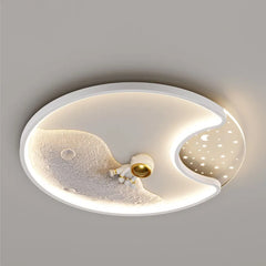 Luminaire Modern Astronaut Led Ceiling Lamp