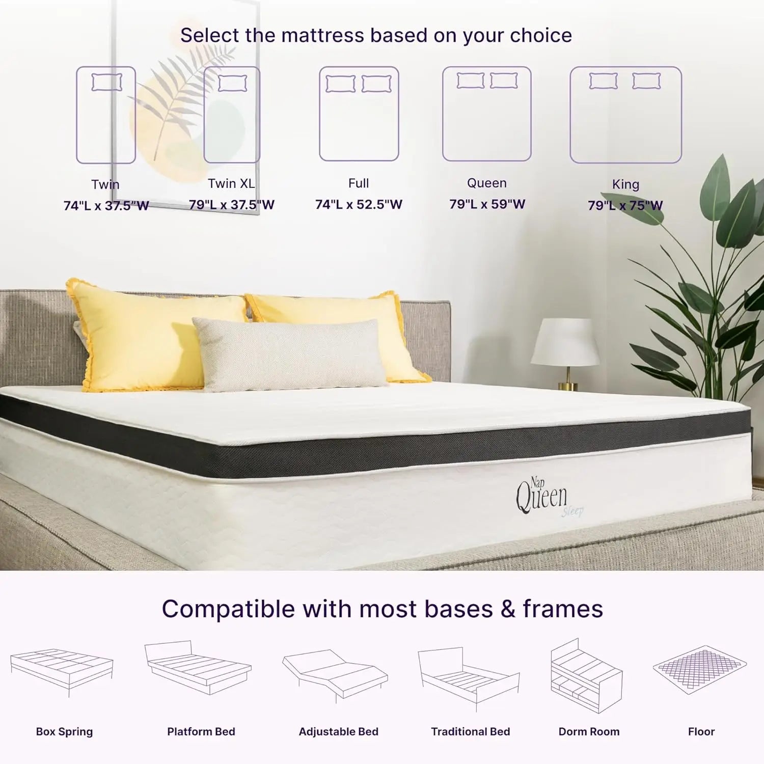 Cooling Gel Maxima Hybrid Mattress