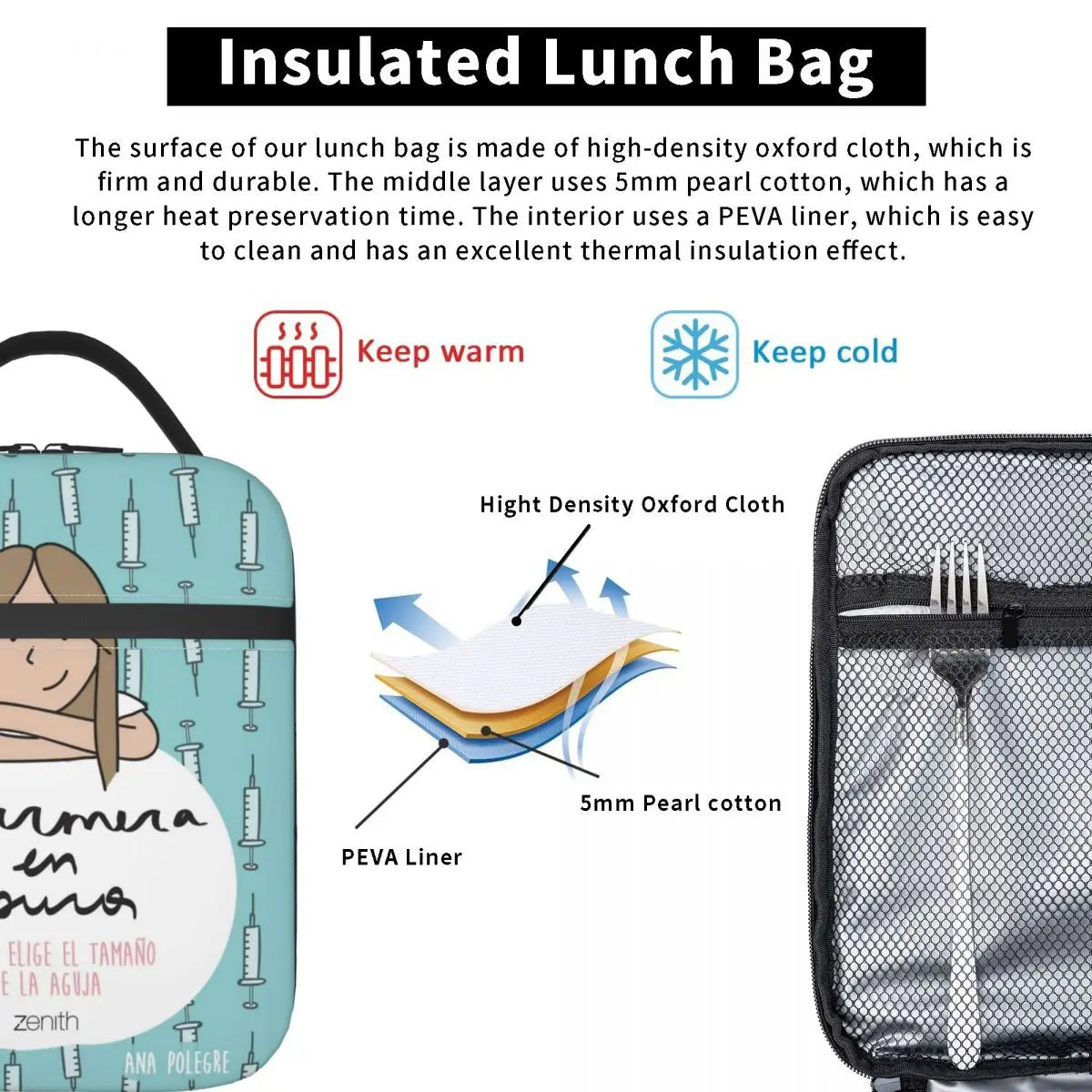 Enfermera En Apuros Lunch Bag