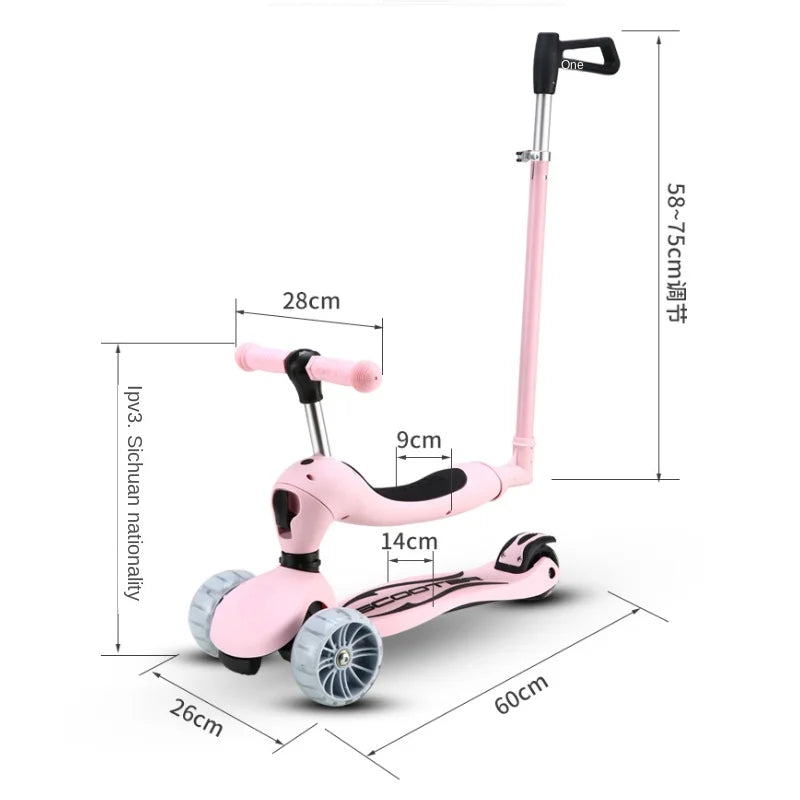 3 In 1 Children's Scooter