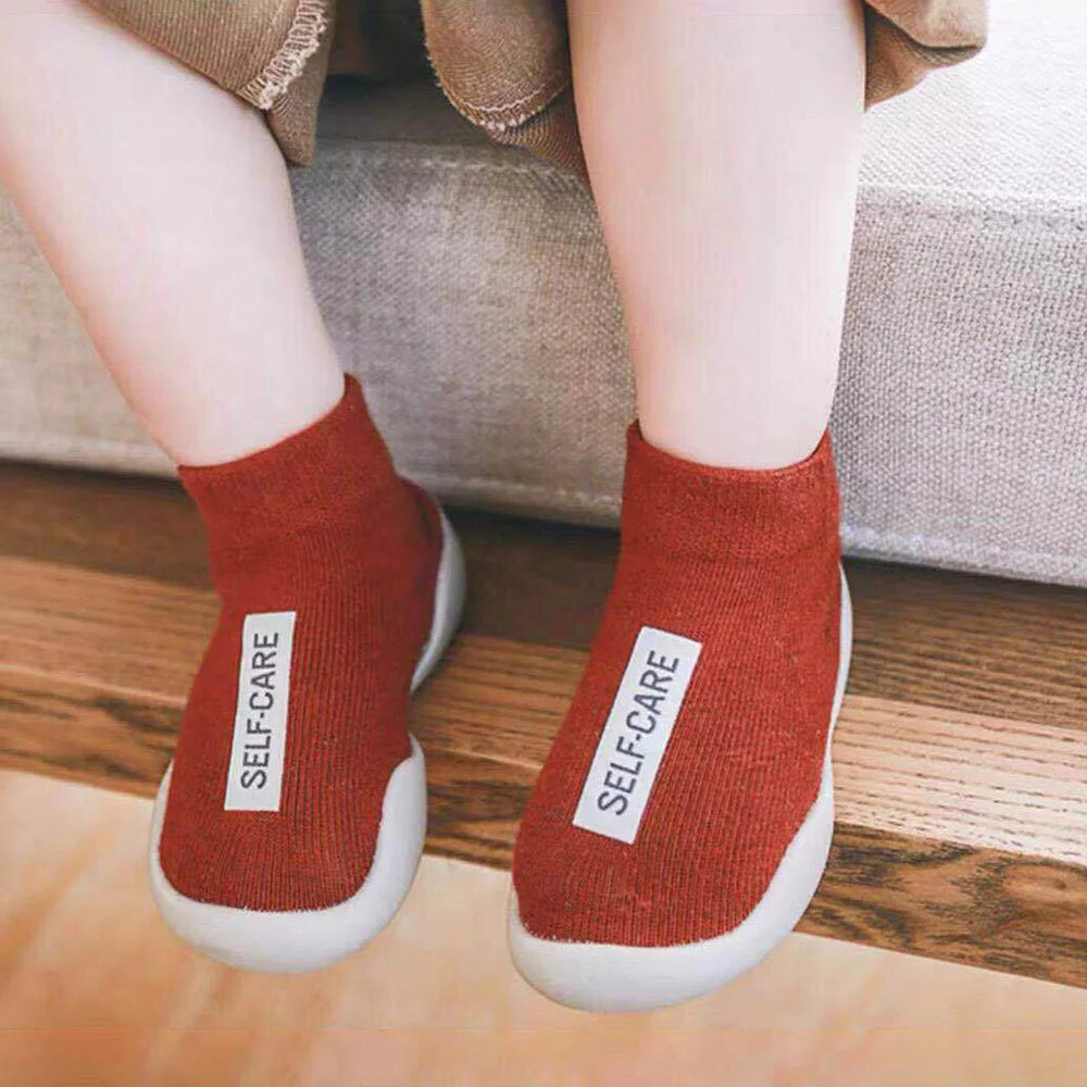 Letter Stripes Indoor Floor Socks