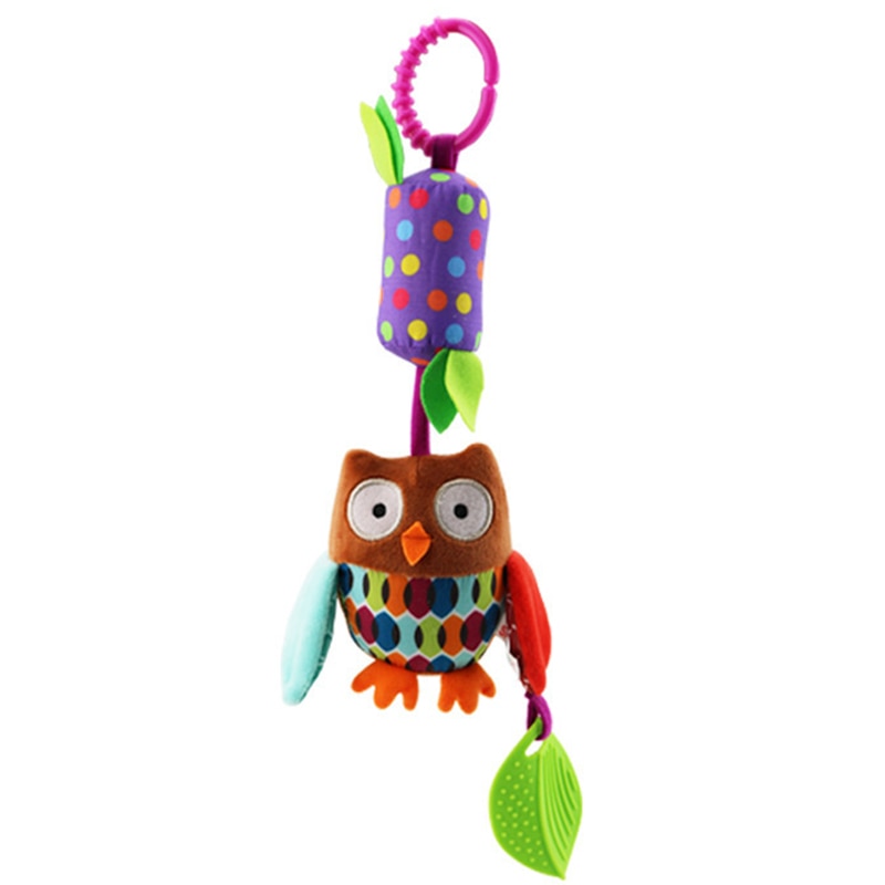 Baby Sensory Hanging Rattles Soft Learning Toy Plush