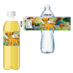 Lion King Simba Theme Bottle Sticker