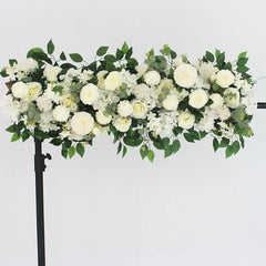 50/100cm DIY Wedding Flower Wall Decoration Arrangement Supplies Silk Peonies Rose Artificial Floral Row Decor Wed Arch Backdrop