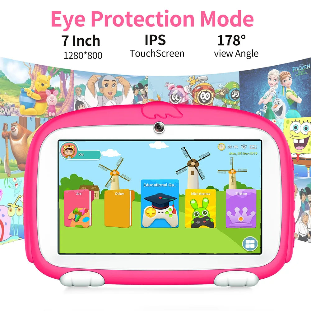 Education Android 7 Inch WiFi Kids' tablets