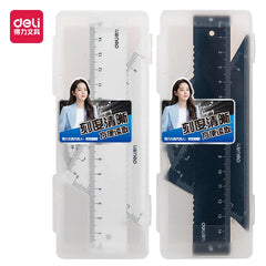 4pcs/Set Metal Ruler Set