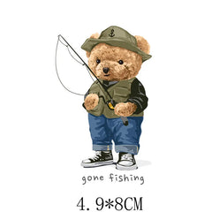 Cute Bear Ironing Patches