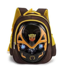 Bumblebee Pattern Marvel Hero Schoolbag