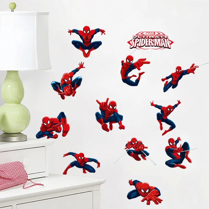 3D Spiderman Wall Stickers