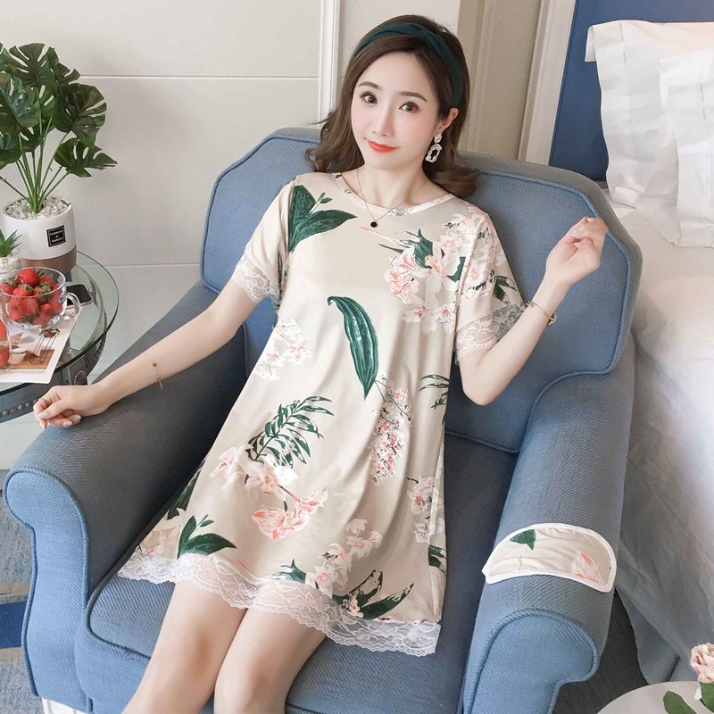 Pregnant Pajamas Nightwear Nursing Clothes Mother Breastfeeding Pregnancy