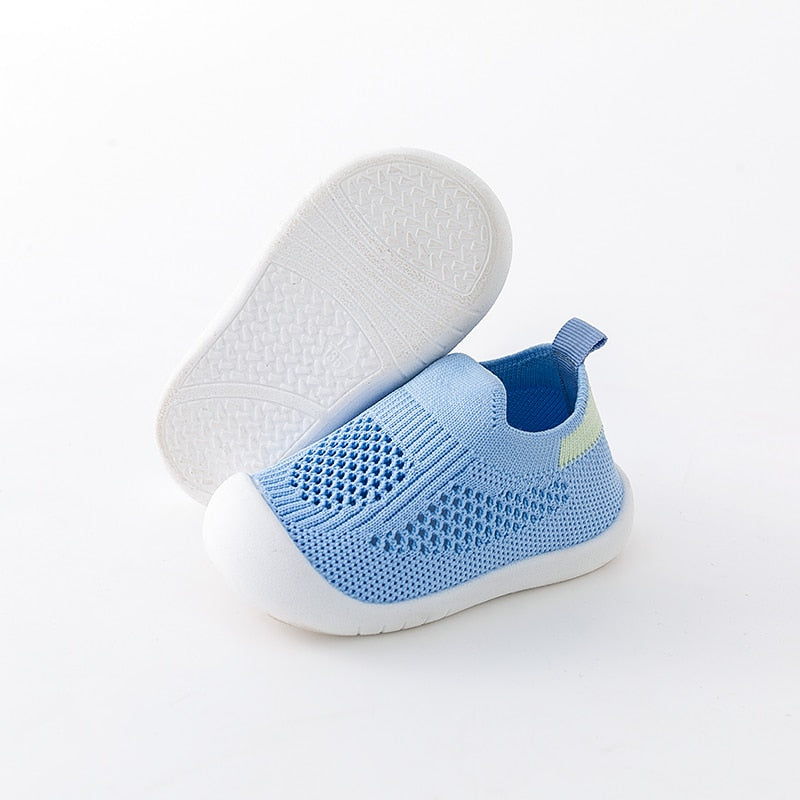 Spring Baby Shoes Mesh Knit Breathable Kid Girls Boys