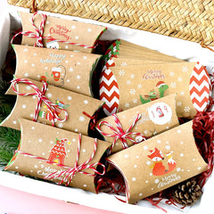 Christmas Pillow Shape Candy Box