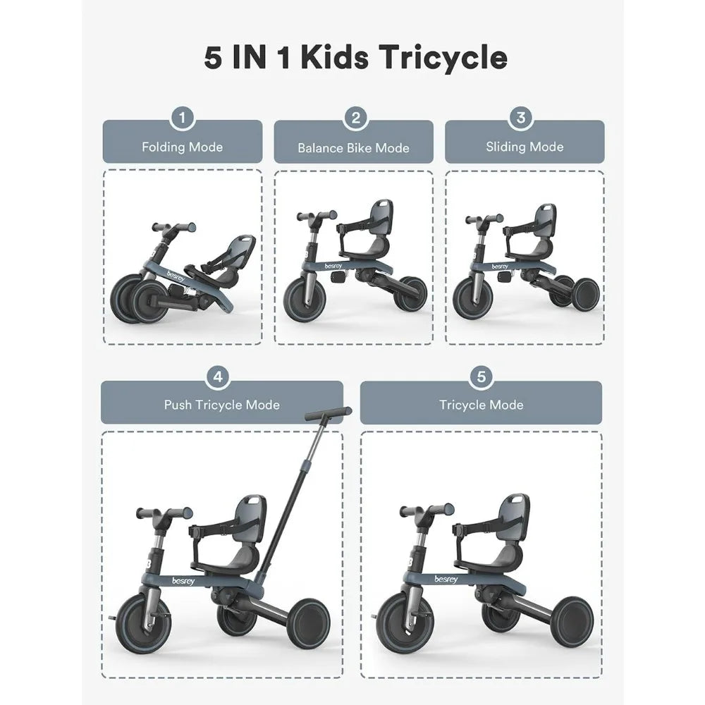 Balance Bike with Removable Backrest