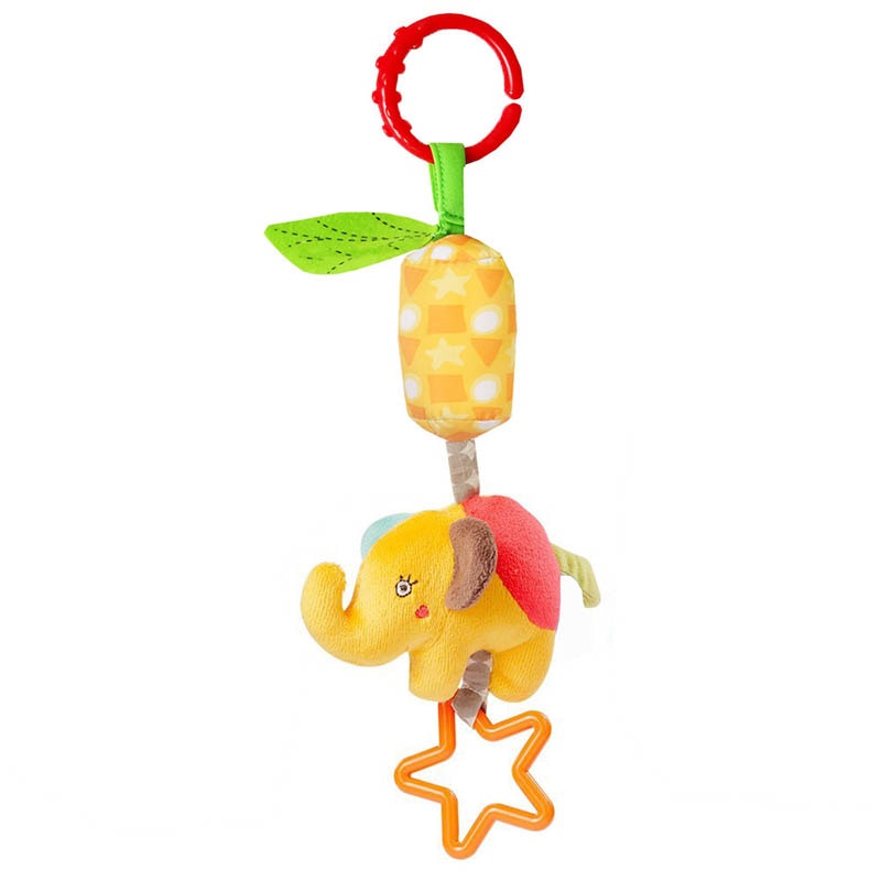 Baby Sensory Hanging Rattles Soft Learning Toy Plush