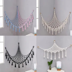 Toy Hammocks Corner Hanging Storage Net