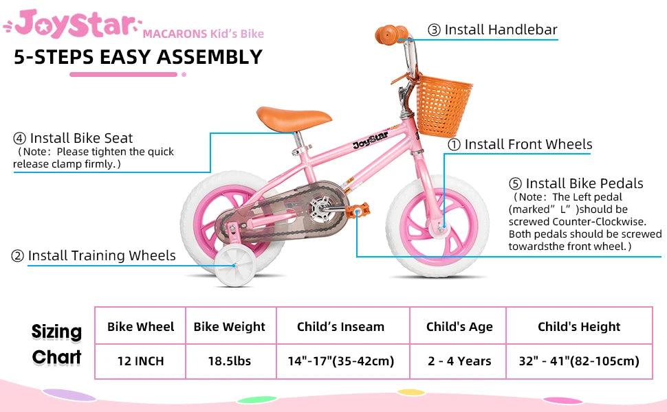 Starlet 12 Inch Kids Bike