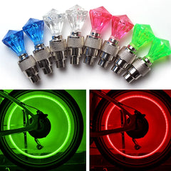 Bicycle Wheel Valve LED Lights