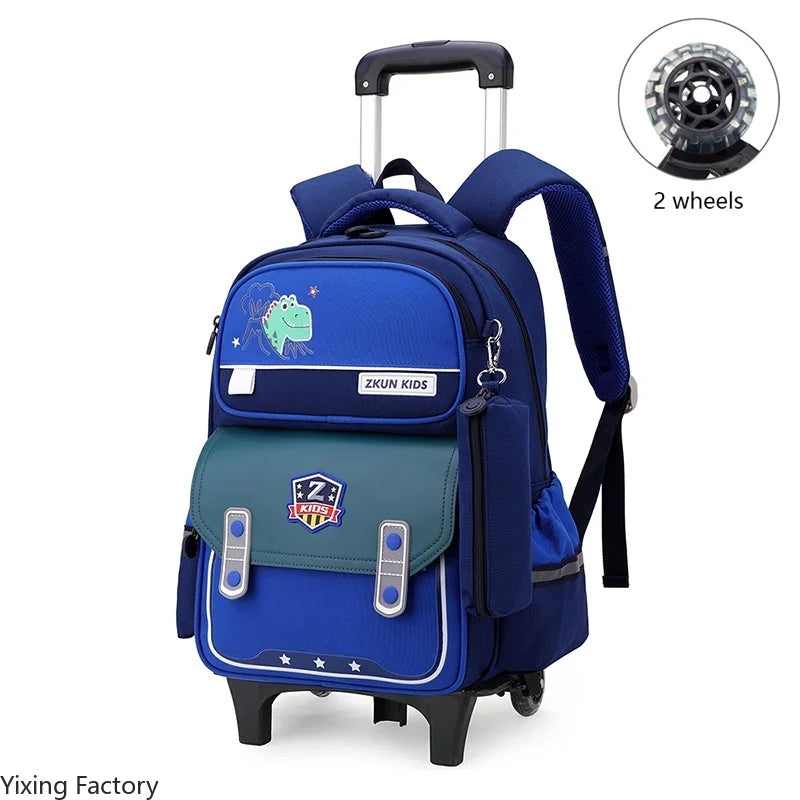 Children School Rolling Backpack