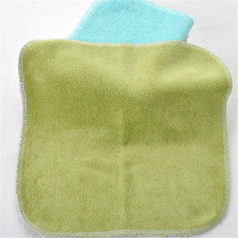 8Pcs Baby Infant Newborn Bath Towel Washcloth Feeding Cotton