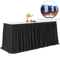 Pleated Festive Table Skirting