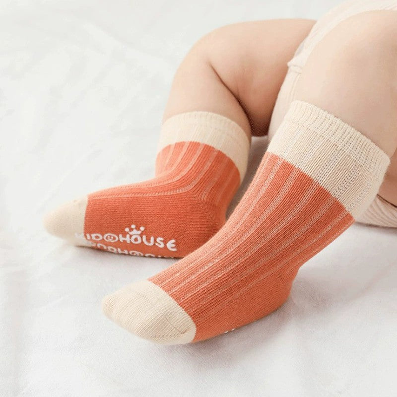 Baby socks autumn and winter cotton newborn boys and girls loose