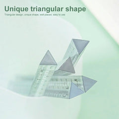 Acrylic Triangle Ruler