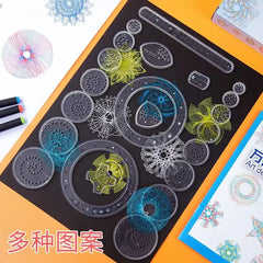 22pcs Spirograph Ruler Set