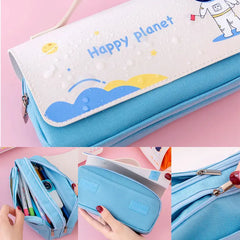 Waterproof Washable Kawaii Pencil Case