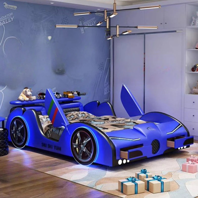 Boys High End Double Car Bed