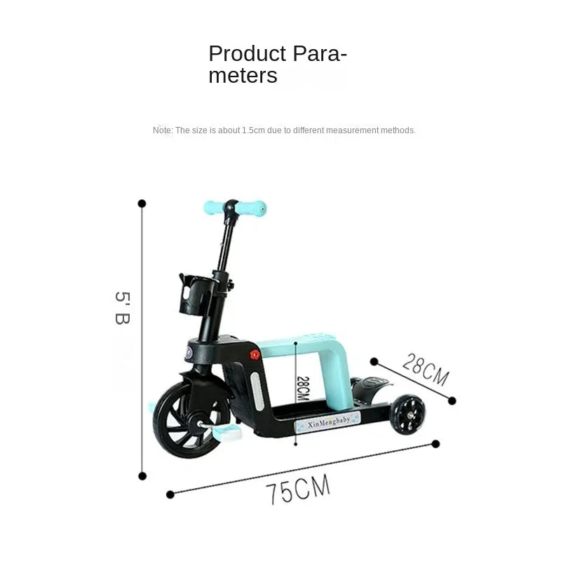 Children's Scooter 3 In 1