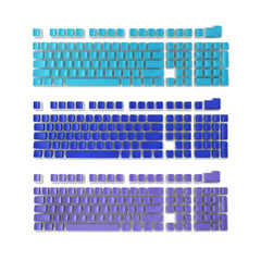 OEM Profile PBT Keycaps