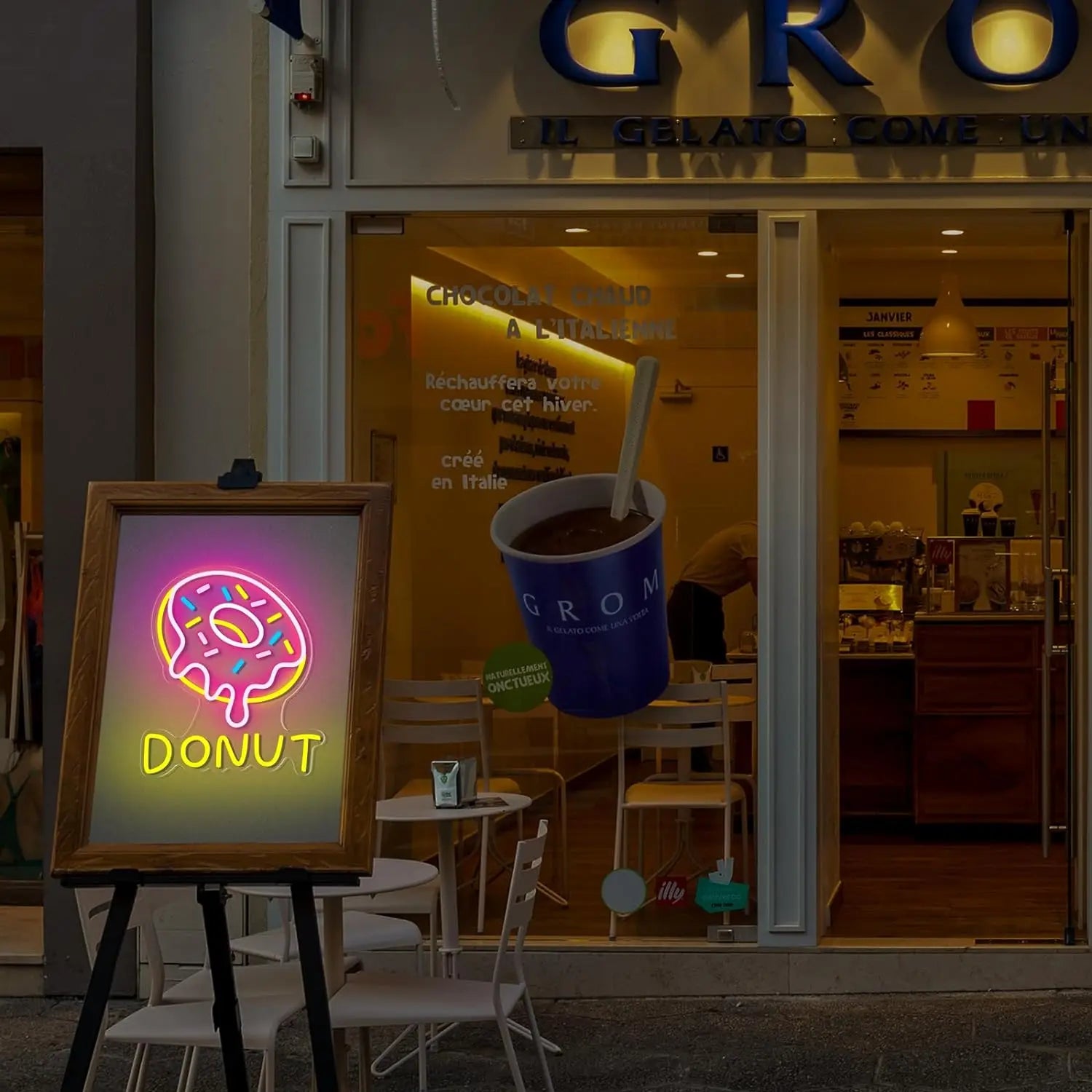 Donut Neon LED Signs