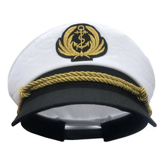 Yacht Captain Navy Marine Hat