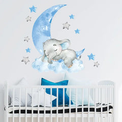 Sleeping Elephant Wall Sticker