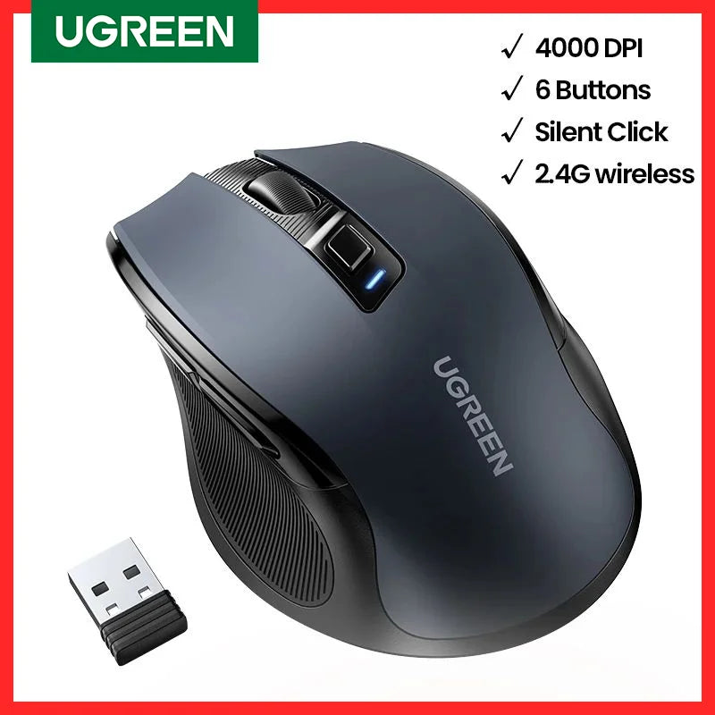 UGREEN Wireless Ergonomic Mouse