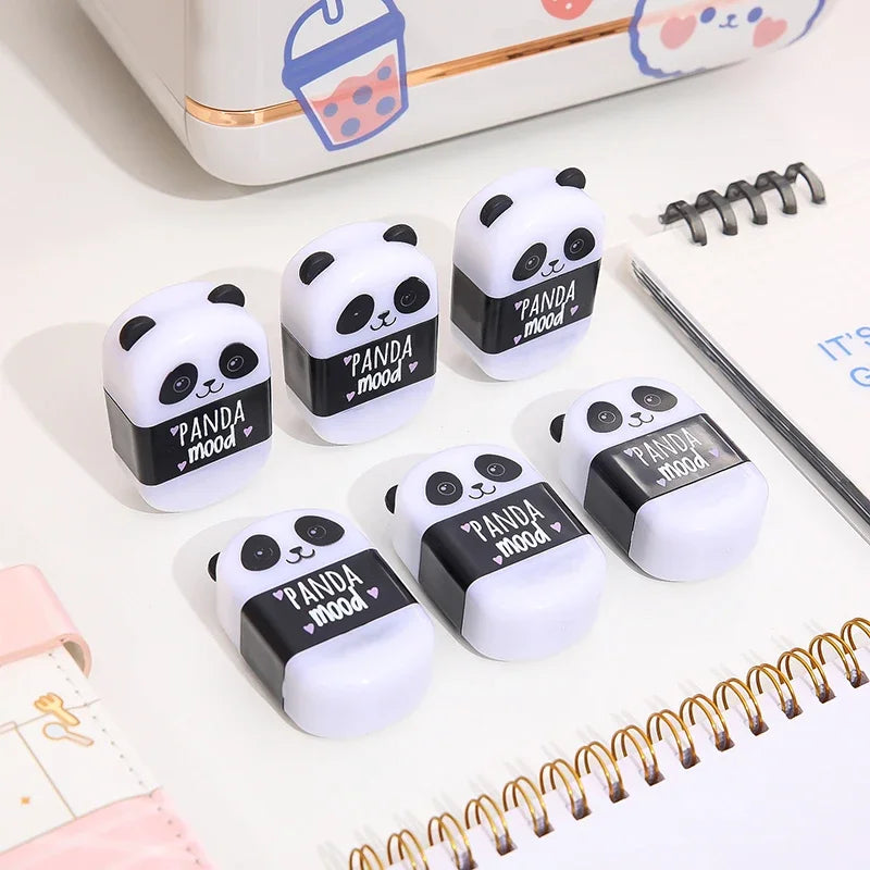 Creative Panda Design Erasers