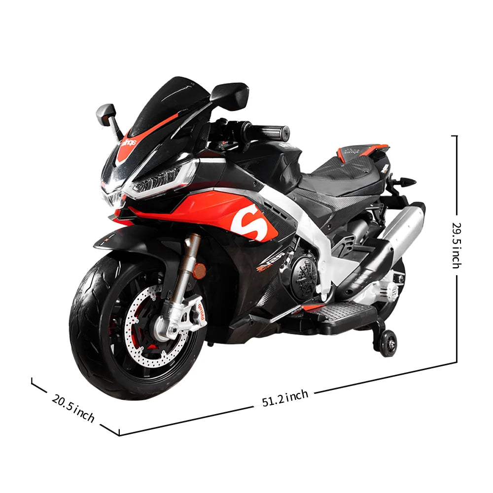 Aprilia Licensed 12V Kids Motorcycle