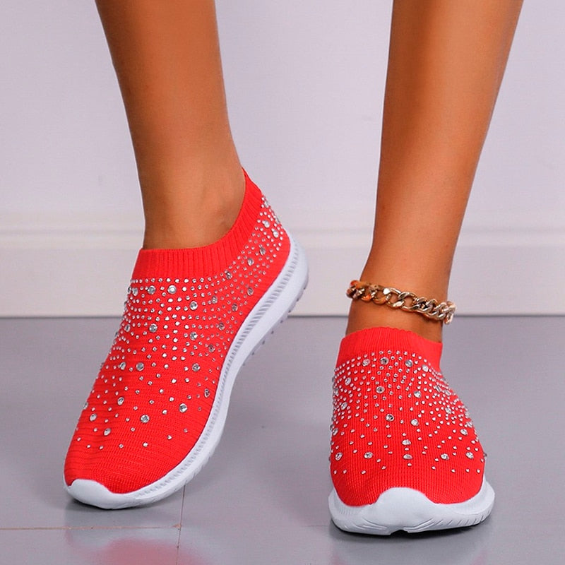 Crystal Breathable Mesh Sneaker